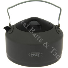 NGT Aluminium Outdoor Kettle - 1.1 litre Gun Metal